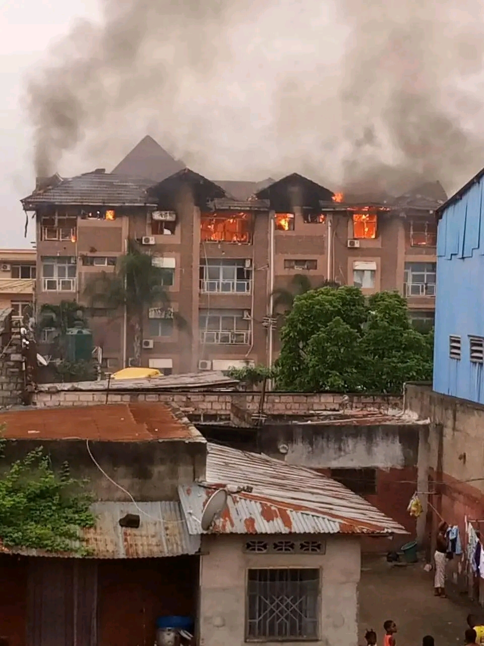 Incendie à L'imete
