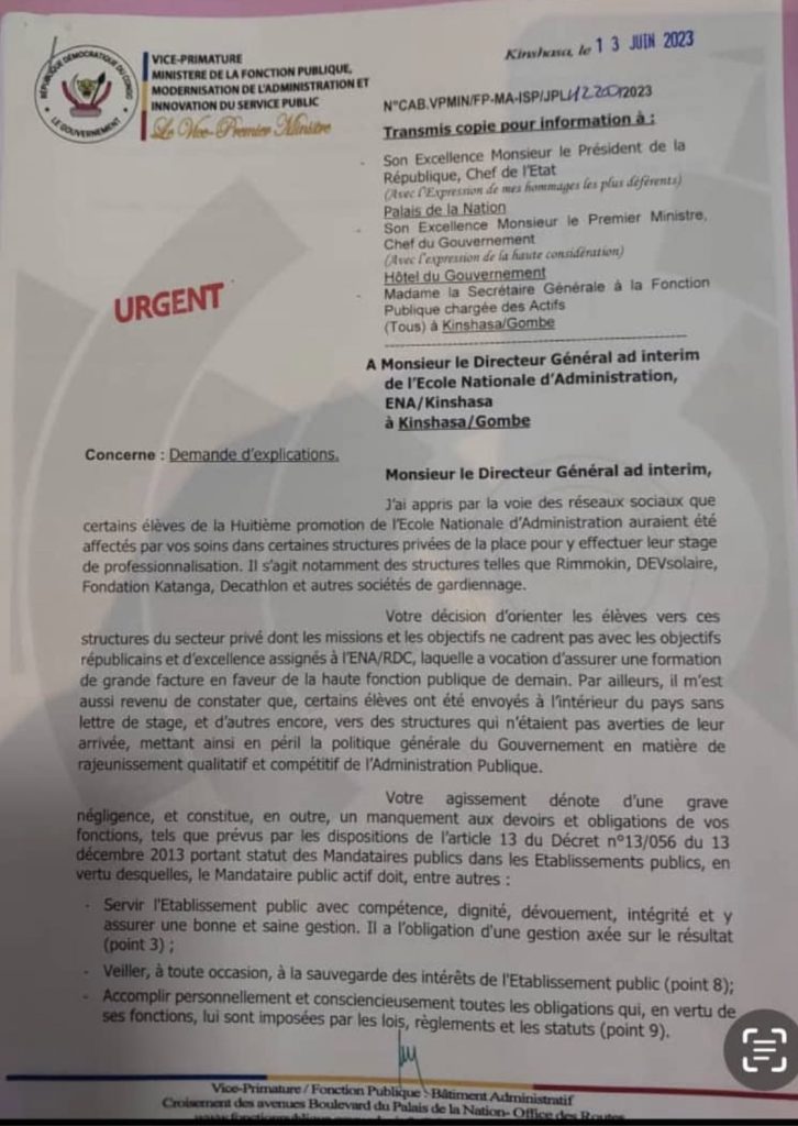 Communiqué Vpm fonction publique 