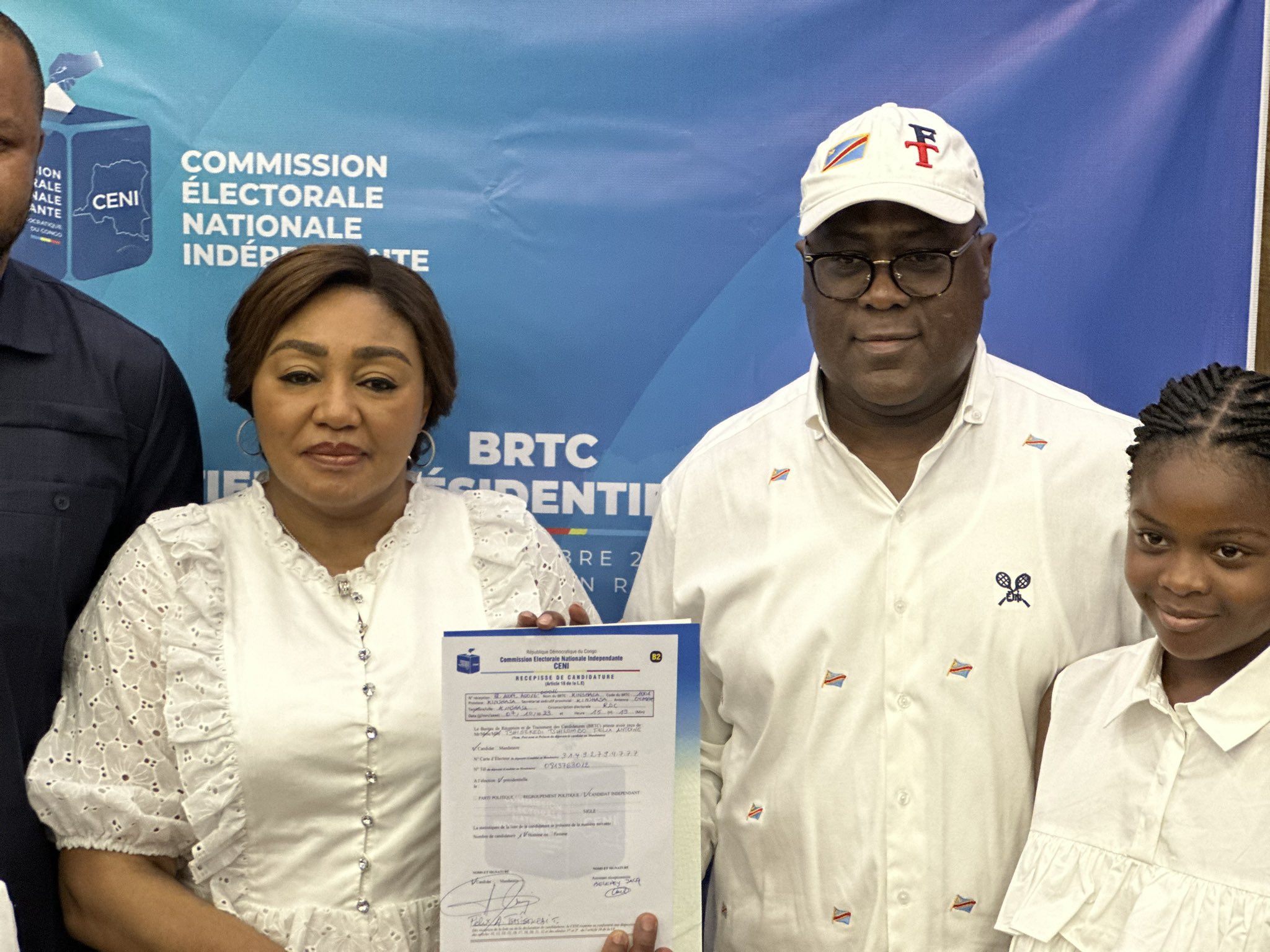 Félix Tshisekedi et Denise