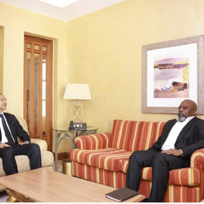 Joseph Kabila et Moise Katumbi 
