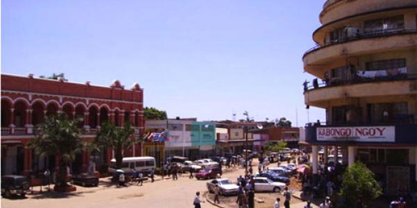 Une vue de la ville de Lubumbashi