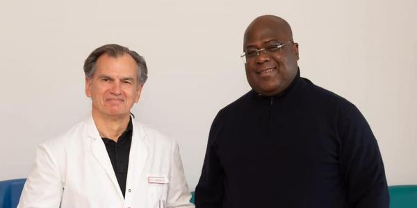 Tshisekedi soigné d'une hernie discale 