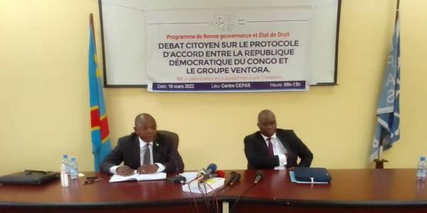 RDC-Ventora : ACAJ salue l’accord signé