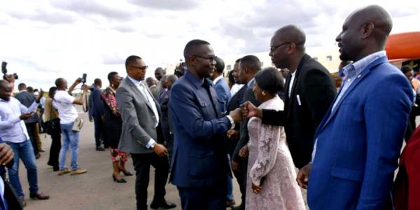 Julien Paluku à Lubumbashi 