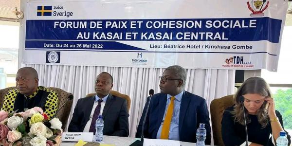 Forum sur la paix au Kasaï 
