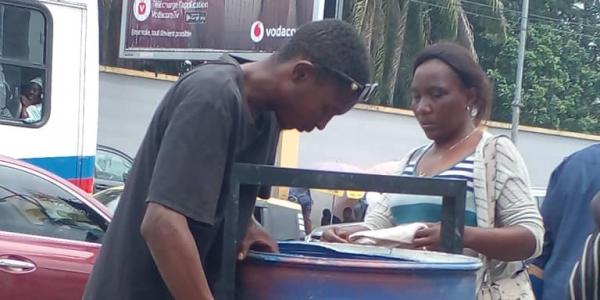 Des nouvelles poubelles de la ville de Kinshasa 