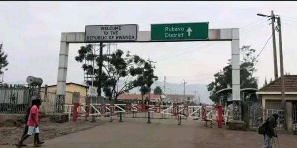 Frontière RDC-Rwanda à Goma 