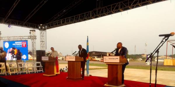 Patrick Muyaya lance la campagne de mobilisation autour de la visite du Pape 