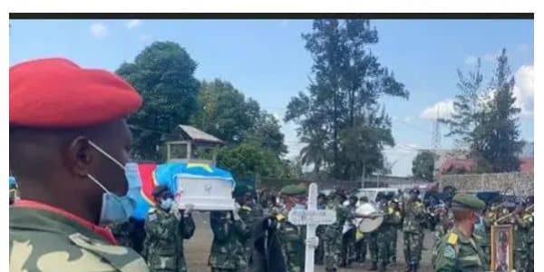 Des hommages dignes rendus aux officiers FARDC morts lors des affrontements contre le M23