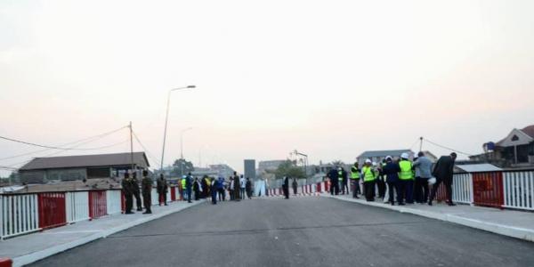 Réhabilité, le pont Bongolo rouvert aux usagers 