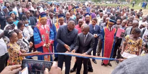 Inauguration du nouveau bâtiment administratif de l'UNIKI