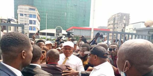 Jean-Marc Kabund à la Cour de Cassation de Kinshasa 