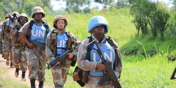 Les militaires de la MONUSCO à l'Est de la RDC