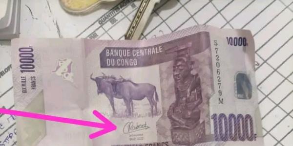 Les nouveaux billets de 10.000FC et 20.000FC 