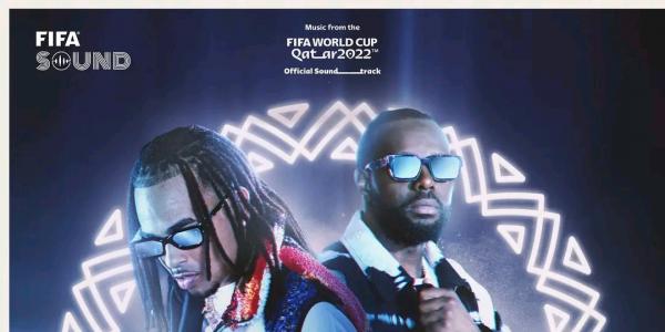 Gims et Ozuna sur l'affiche du clip Arhbo