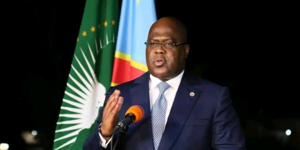 Le Président de la RDC Félix Tshisekedi 