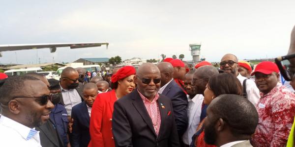 Vital Kamerhe à Goma après son arrivée
