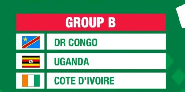Groupe de la RDC au CHAN Algérie 2023