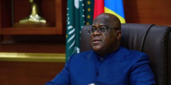 Le Président de la RDC Félix Tshisekedi 