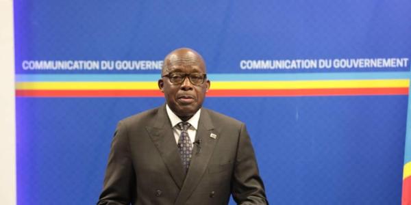 Le ministre des Affaires étrangères Christophe Lutundula