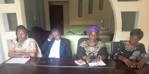 Les membres de la DYNUPS à Kinshasa 