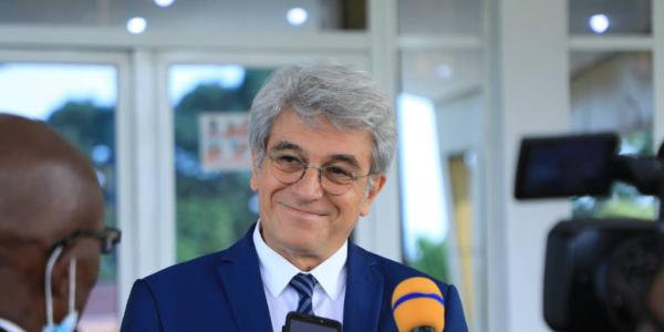 Ambassadeur de France en poste en République Démocratique du Congo Bruno Aubert
