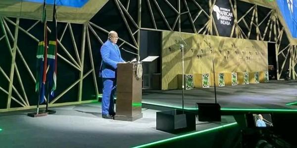 Le président Félix Tshisekedi au forum international mining Indaba