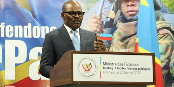 Le ministre des Finances de la RDC Nicolas Kazadi