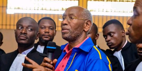 Le prévenu Édouard Mwangachuchu 