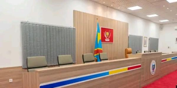 Bâtiment rénové de la cour constitutionnelle RDC 