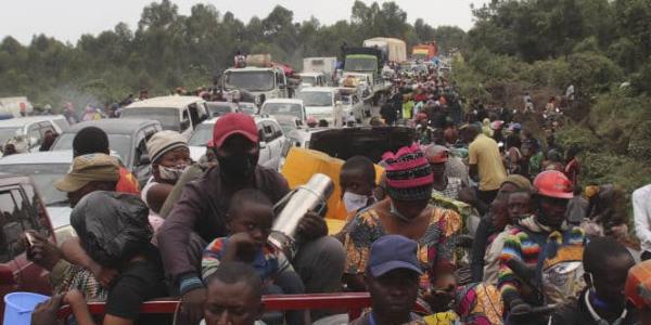 Les déplacés de guerre dans le Nord-Kivu 