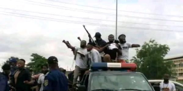 L'interpellation policière à Kinshasa 