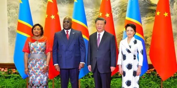 Les couples présidentiels Congolais et chinois 