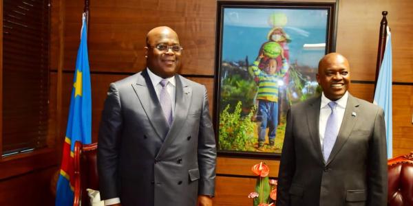 Le président congolais Félix-Antoine Tshisekedi.