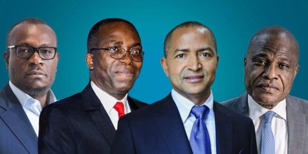 Les quatre leaders de l'opposition 