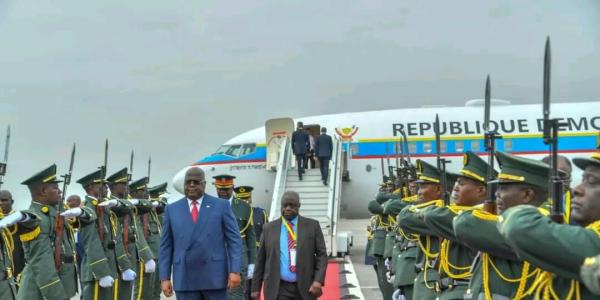 Félix Tshisekedi au sommet de CIRGL à Luanda.
