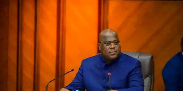 Le chef de l'état Félix-Antoine Tshisekedi Tshilombo 