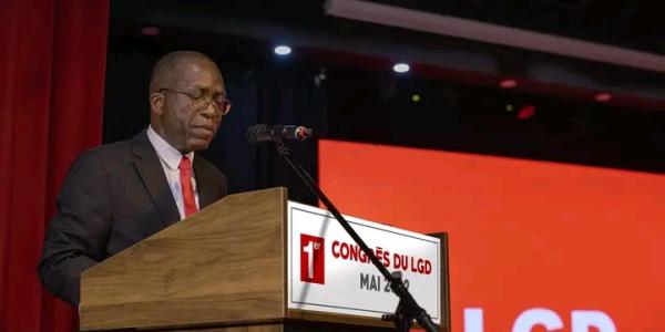 Le sénateur Augustin Matata Ponyo lors de la sortie officielle de son parti LGD