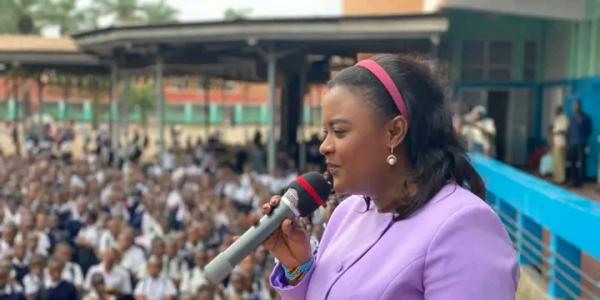 La sénatrice Francine Muyumba 