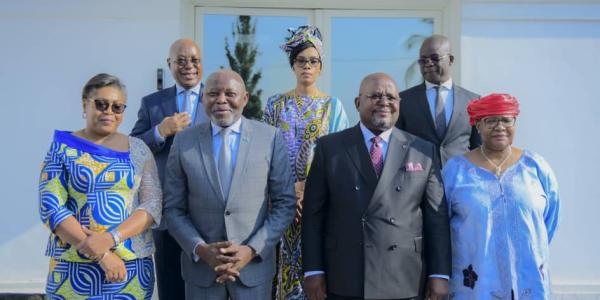 Les membres du comité de conjoncture économique de la RDC. 