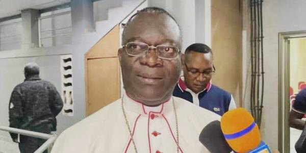 Mgr Fulgence Muteba, archevêque métropolitain de Lubumbashi.