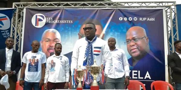 Le coordonnateur de l'ASBL RJP Diercy Ngimbi Kinkela 