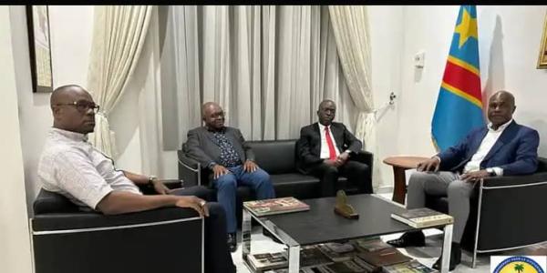 La rencontre des leaders de l'opposition en prélude du meeting de ce samedi à N'djili .