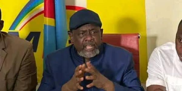 Le président du MLP Franck Diongo 