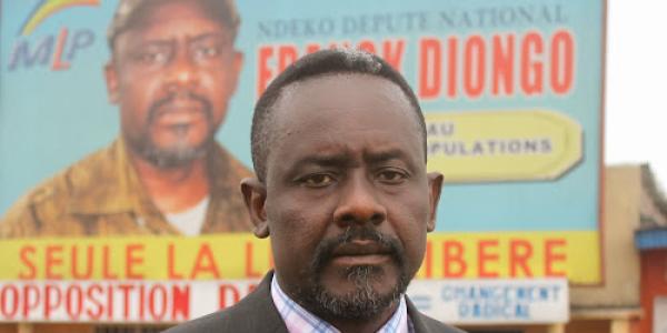 L'opposant congolais Franck Diongo.