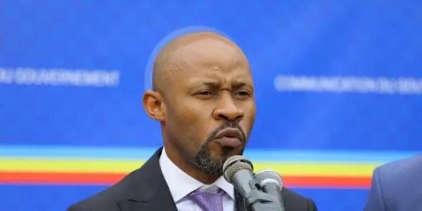Porte-parole du gouvernement Patrick Muyaya 