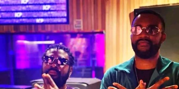 Le rappeur Damso et Fally Ipupa alors en studio 