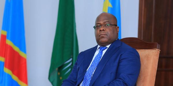 Le président de la République Félix Antoine Tshisekedi Tshilombo 