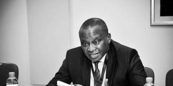 Le ministre honoraire des transports et opposant Chérubin Okende 