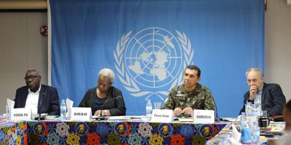 Photo d'illustration des autorités de la Monusco 